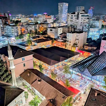 Apartment Bazaar's Eye, 3br, Central, Free Parking, Large Terrace Rruga Qemal Stafa, 1001 *